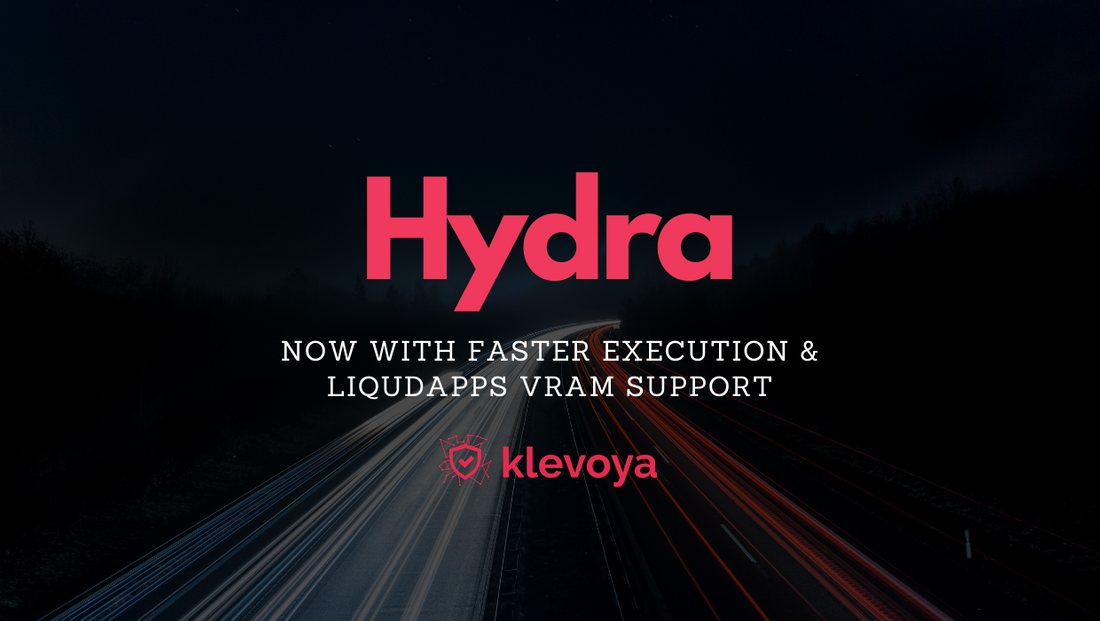 Announcing faster Hydra test execution and support for LiquidApps vRAM